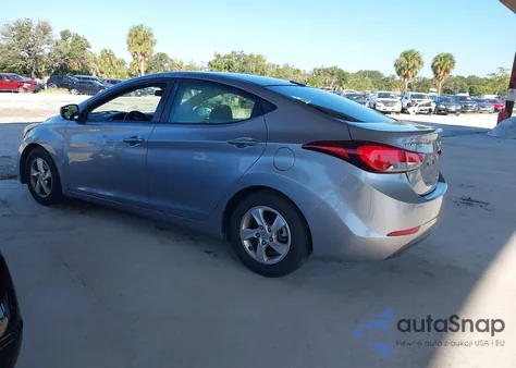 2015 Hyundai Elantra Se из США, поврежденный, VIN 5NPDH4AE7FH609058